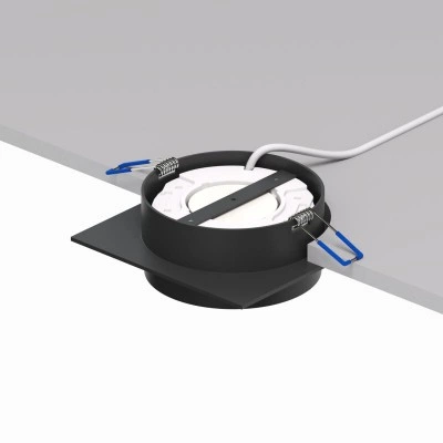 Denkirs Точечный встраиваемый светильник FLAT DK2091-BK Denkirs Точечный встраиваемый светильник FLAT DK2091-BK