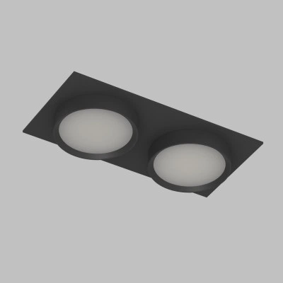 Denkirs Точечный встраиваемый светильник FLAT DK2092-BK Denkirs Точечный встраиваемый светильник FLAT DK2092-BK
