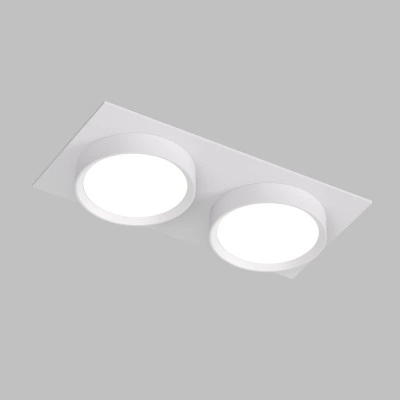 Denkirs FLAT DK2092-WH точечный встраиваемый светильник