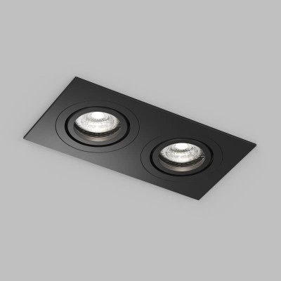 Denkirs HYDRO DK2112-BK встраиваемый влагозащищенный точечный светильник