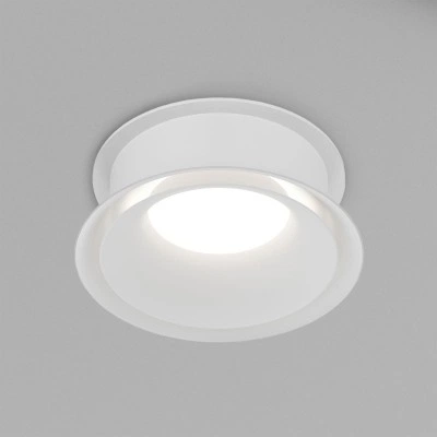 Denkirs DK2403-WH влагозащищенный встраиваемый светильник GU10, белый