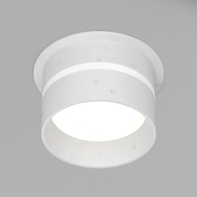 Влагозащищенный встраиваемый светильник Denkirs DK2404-WH IP44, GU10, белый Влагозащищенный встраиваемый светильник Denkirs DK2404-WH IP44, GU10, белый