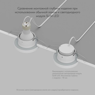 Denkirs DK3012-WH влагозащищенный встраиваемый светильник Denkirs DK3012-WH влагозащищенный встраиваемый светильник