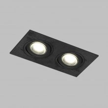Denkirs DK3022-BK точечный встраиваемый светильник, черный