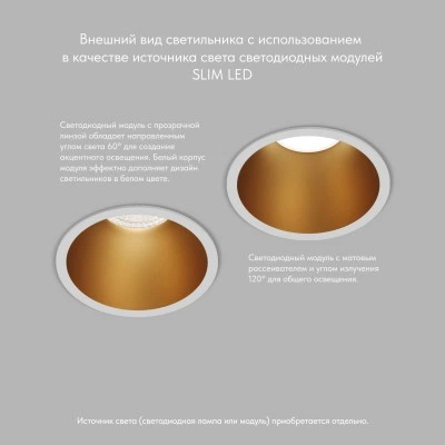 Denkirs DK3026-WG Точечный встраиваемый светильник Denkirs DK3026-WG Точечный встраиваемый светильник