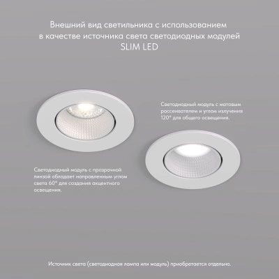 Точечный встраиваемый светильник Denkirs DK3061-WH Точечный встраиваемый светильник Denkirs DK3061-WH