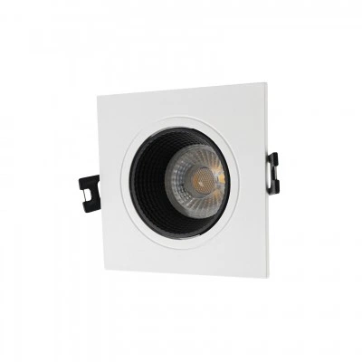 Точечный встраиваемый светильник Denkirs DK3071-WH+BK