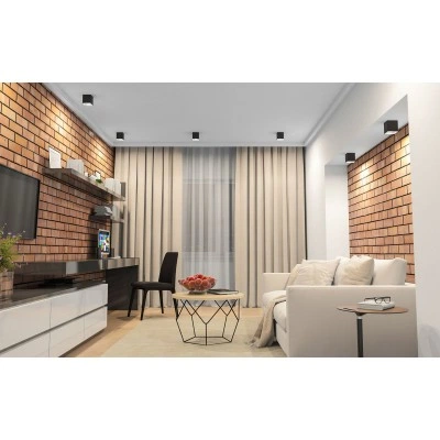 Denkirs DK3080-BW+BK точечный накладной светильник Denkirs DK3080-BW+BK точечный накладной светильник