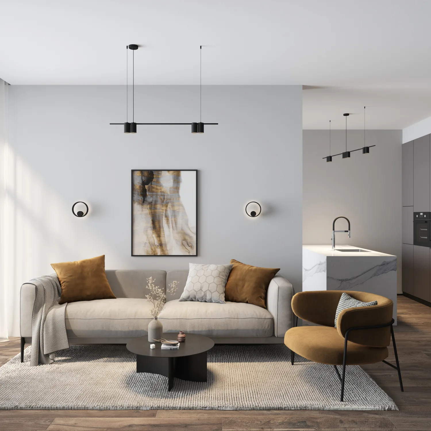Denkirs ORBIT DK4061-BK подвесной светильник (ДЕНКИРС) Denkirs ORBIT DK4061-BK подвесной светильник (ДЕНКИРС)