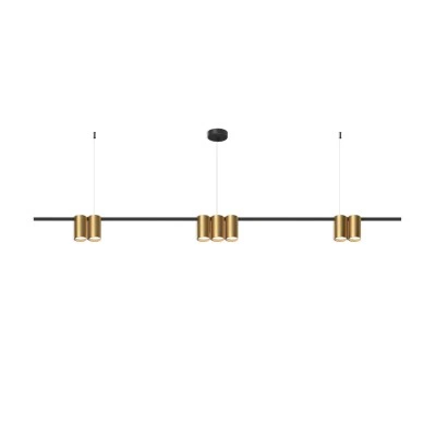 Denkirs ORBIT DK4063-BK+SG подвесной светильник Denkirs ORBIT DK4063-BK+SG подвесной светильник