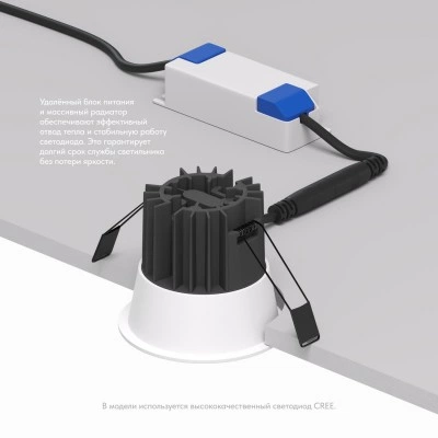 Точечный встраиваемый светильник Denkirs DK4400-WH Точечный встраиваемый светильник Denkirs DK4400-WH