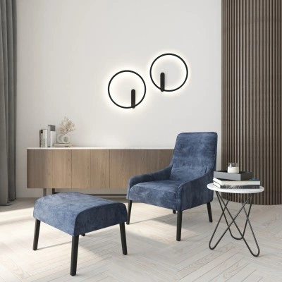 Denkirs Бра ROUND DK5035-BK Denkirs Бра ROUND DK5035-BK