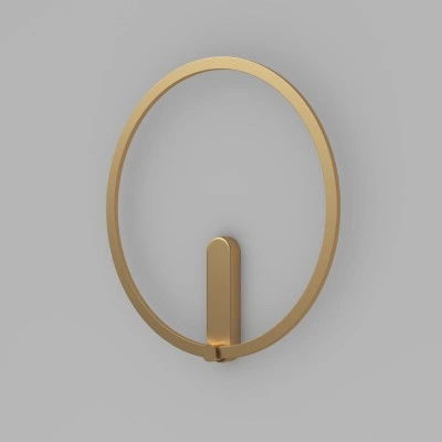 Бра Denkirs ROUND DK5035-SG, 24 Вт, 3000-4000-6500 К, IP20, золото матовое Бра Denkirs ROUND DK5035-SG, 24 Вт, 3000-4000-6500 К, IP20, золото матовое