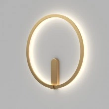 Бра Denkirs ROUND DK5035-SG, 24 Вт, 3000-4000-6500 К, IP20, золото матовое