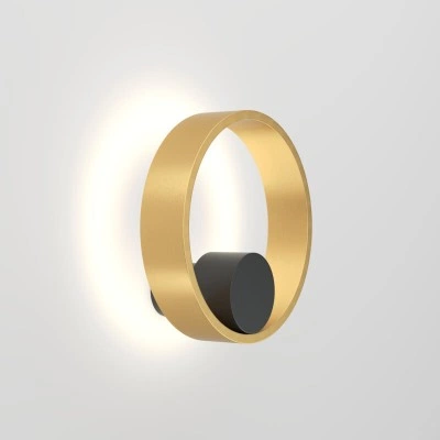 Denkirs ORBIT DK5060-BK+SG настенный светильник бра