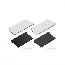 Комплект торцевых заглушек для профиля Denkirs DK5852-BK