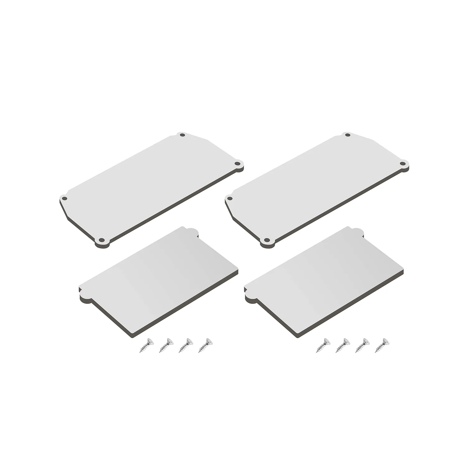 Denkirs DK5852-WH комплект торцевых заглушек для профиля (ДЕНКИРС) Denkirs DK5852-WH комплект торцевых заглушек для профиля (ДЕНКИРС)