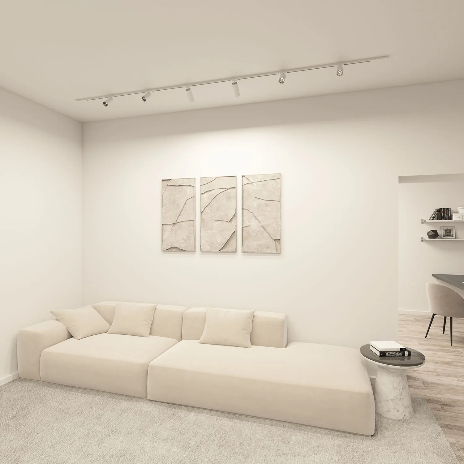 Трековый светильник Denkirs DK6060-BW+WH (ДЕНКИРС) Трековый светильник Denkirs DK6060-BW+WH (ДЕНКИРС)
