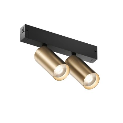 Трековый светильник Denkirs DK8012-BG Smart Spot, черный/золото матовое Трековый светильник Denkirs DK8012-BG Smart Spot, черный/золото матовое
