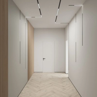 Denkirs Угловой трековый светильник SMART LINEAR DK8015-BK Denkirs Угловой трековый светильник SMART LINEAR DK8015-BK
