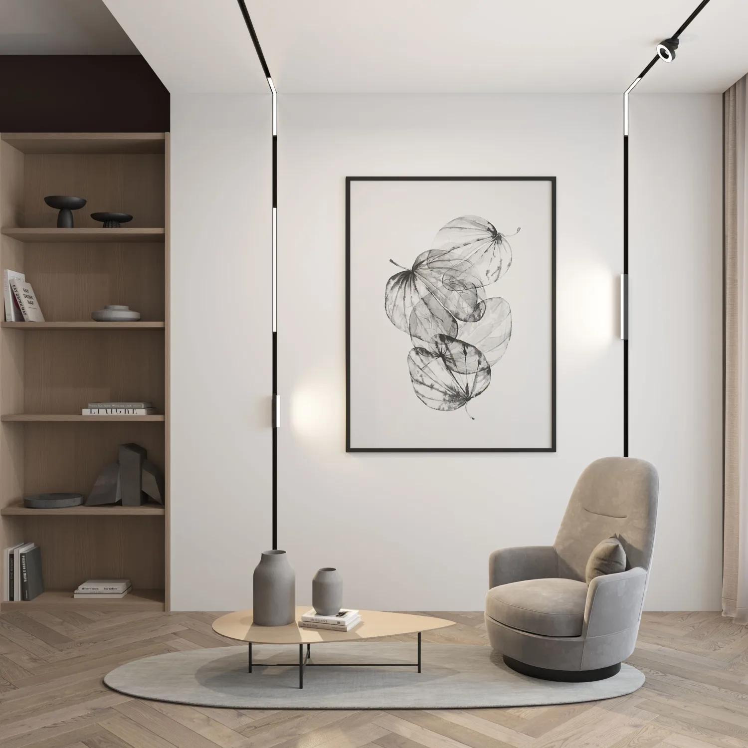 Denkirs Трековый светильник SMART LINEAR DK8027-BK (ДЕНКИРС) Denkirs Трековый светильник SMART LINEAR DK8027-BK (ДЕНКИРС)