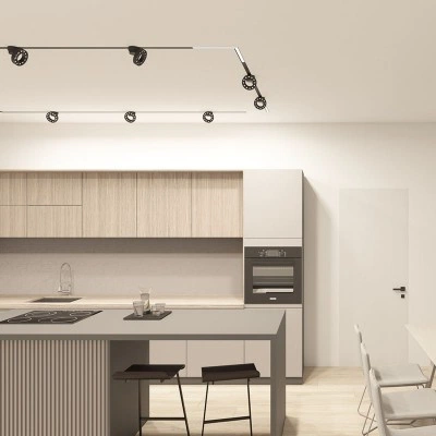 Denkirs Трековый светильник SMART GRILL DK8030-BK Denkirs Трековый светильник SMART GRILL DK8030-BK