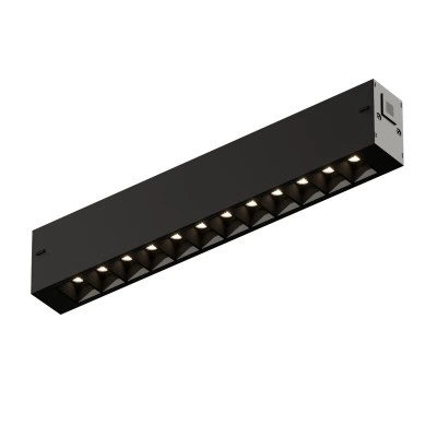 Трековый линейный светильник Denkirs SIMPLE GRILL DK8101-BK Трековый линейный светильник Denkirs SIMPLE GRILL DK8101-BK