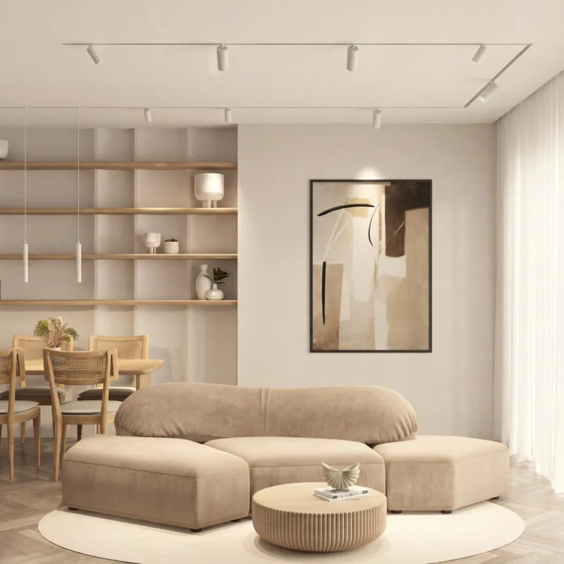 Denkirs Трековый акцентный светильник SIMPLE SPOT DK8110-WH (ДЕНКИРС) Denkirs Трековый акцентный светильник SIMPLE SPOT DK8110-WH (ДЕНКИРС)