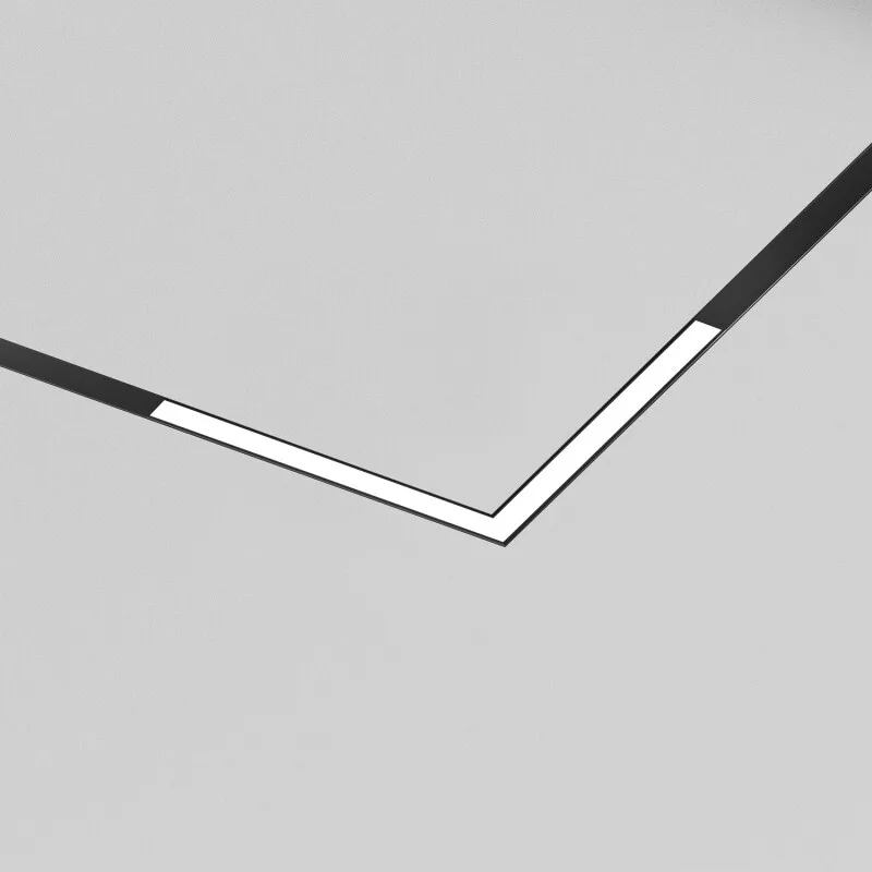 Линейный угловой светильник-коннектор SMART LINEAR ZigBee DK8314-BK Denkirs