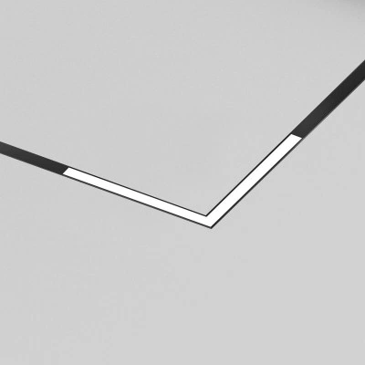 Линейный угловой светильник-коннектор SMART LINEAR ZigBee DK8314-BK Denkirs
