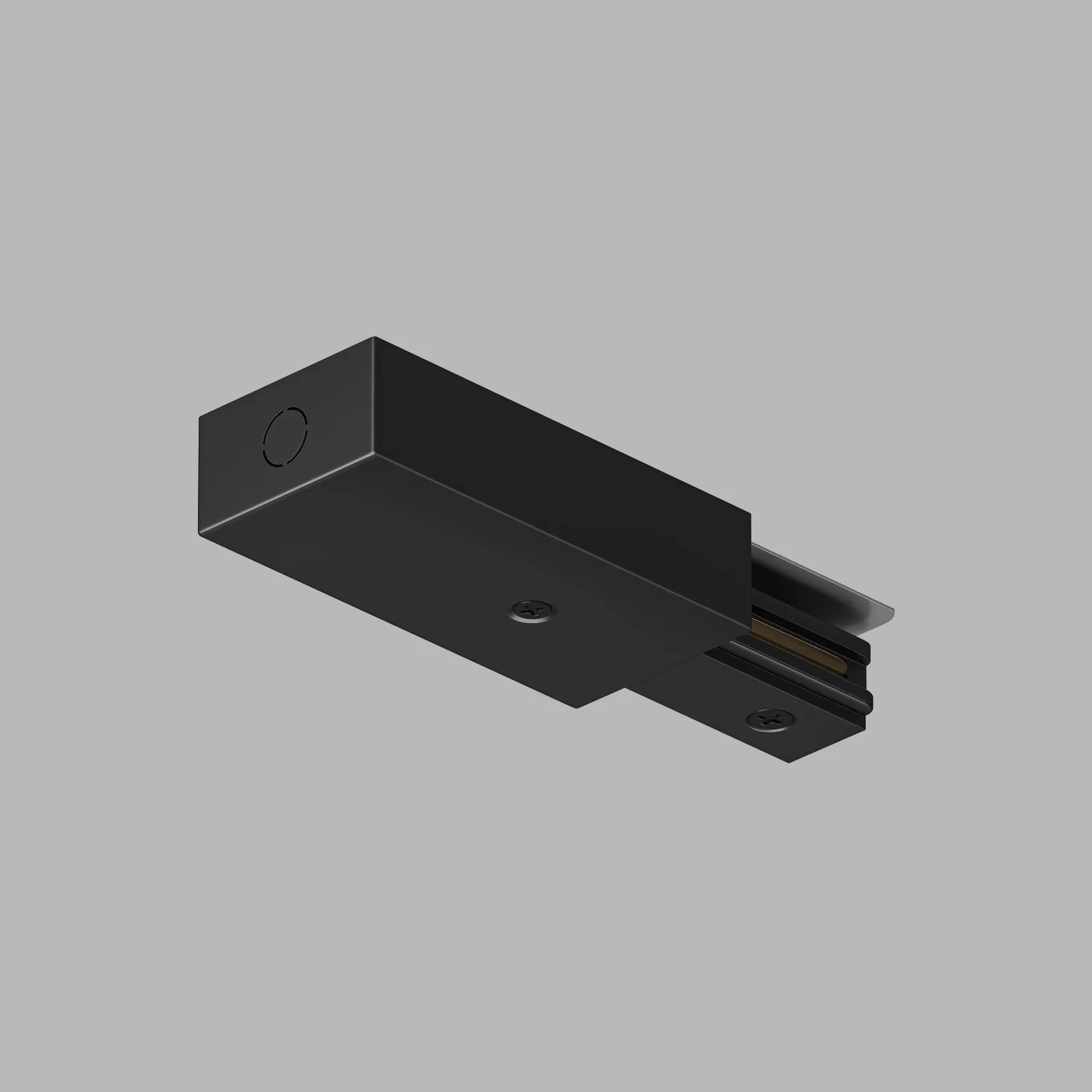 Denkirs TR1100-BK торцевой подвод питания для трековой системы Solid (ДЕНКИРС) Denkirs TR1100-BK торцевой подвод питания для трековой системы Solid (ДЕНКИРС)