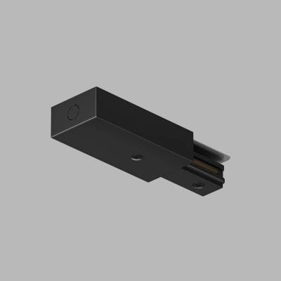 Denkirs TR1100-BK торцевой подвод питания для трековой системы Solid