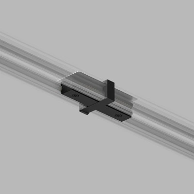 Denkirs TR1101-BK Прямой коннектор для трековой системы Solid, черный Denkirs TR1101-BK Прямой коннектор для трековой системы Solid, черный