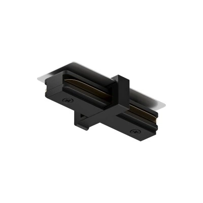 Denkirs TR1101-BK Прямой коннектор для трековой системы Solid, черный Denkirs TR1101-BK Прямой коннектор для трековой системы Solid, черный