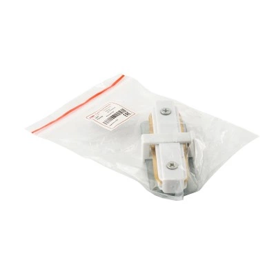 Denkirs TR1101-WH прямой коннектор для трековой системы Solid, белый Denkirs TR1101-WH прямой коннектор для трековой системы Solid, белый
