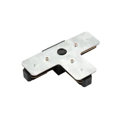 Denkirs TR1103-BK T-коннектор для трековой системы Solid, черный Denkirs TR1103-BK T-коннектор для трековой системы Solid, черный
