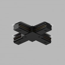 X-коннектор Denkirs TR1104-BK для трековой системы Solid