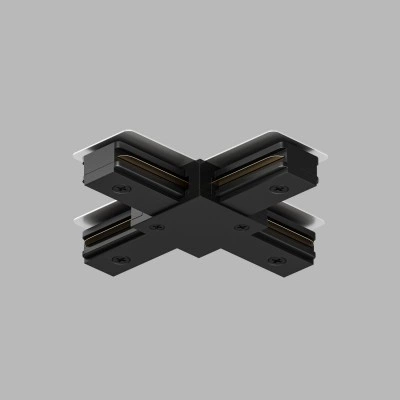 X-коннектор Denkirs TR1104-BK для трековой системы Solid