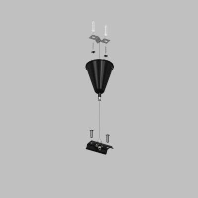 Denkirs TR1105-BK Подвесное крепление для трека