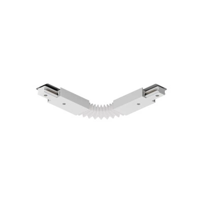 Denkirs TR1106-WH Гибкий коннектор для трековой системы Solid, белый Denkirs TR1106-WH Гибкий коннектор для трековой системы Solid, белый