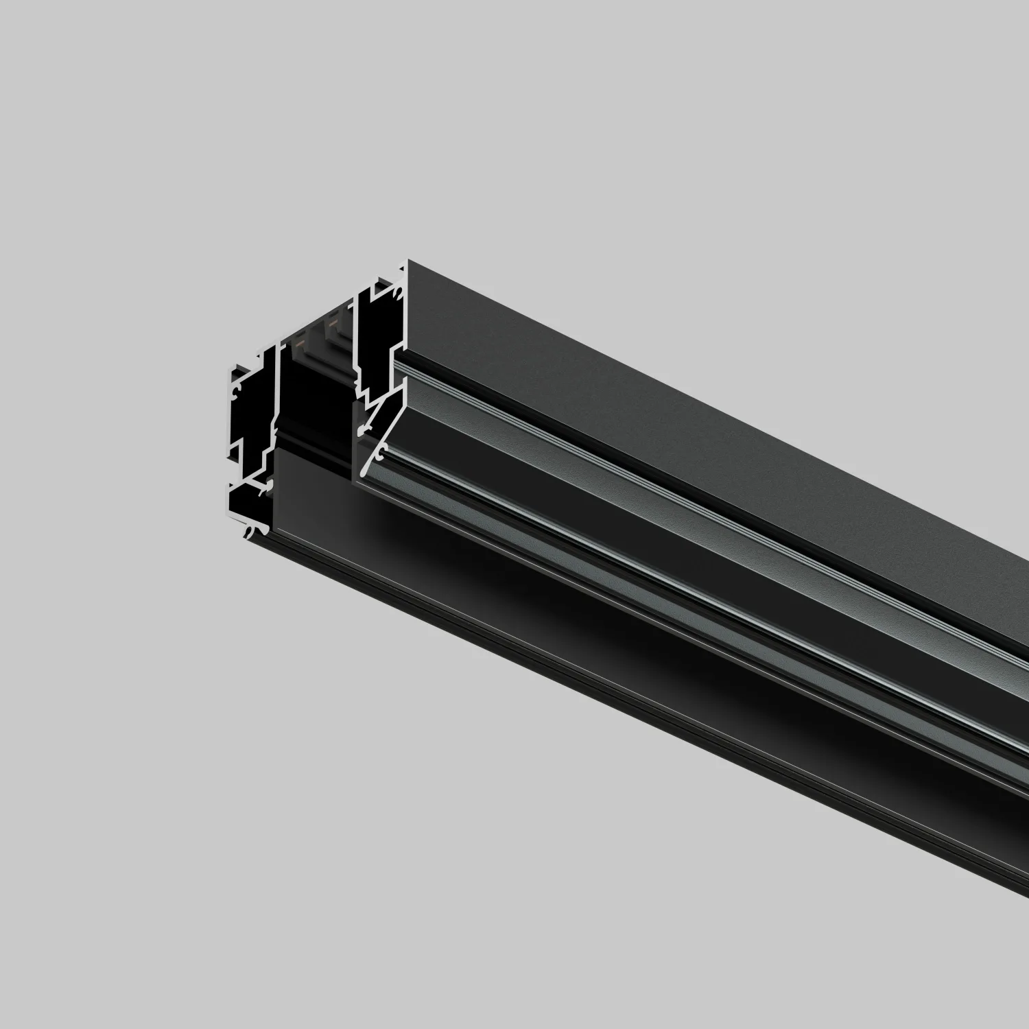 Denkirs SMART ONE TR2023-BK профиль-трек для натяжного потолка (ДЕНКИРС) Denkirs SMART ONE TR2023-BK профиль-трек для натяжного потолка (ДЕНКИРС)