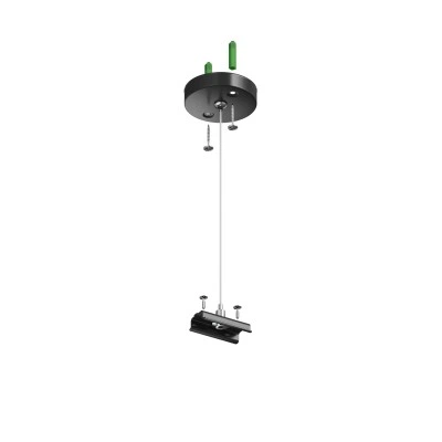 Denkirs TR2106-BK подвесное крепление для шинопровода SMART Denkirs TR2106-BK подвесное крепление для шинопровода SMART