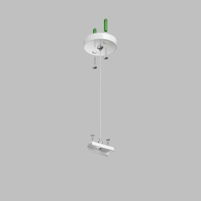 Denkirs TR2106-WH подвесное крепление для шинопровода SMART