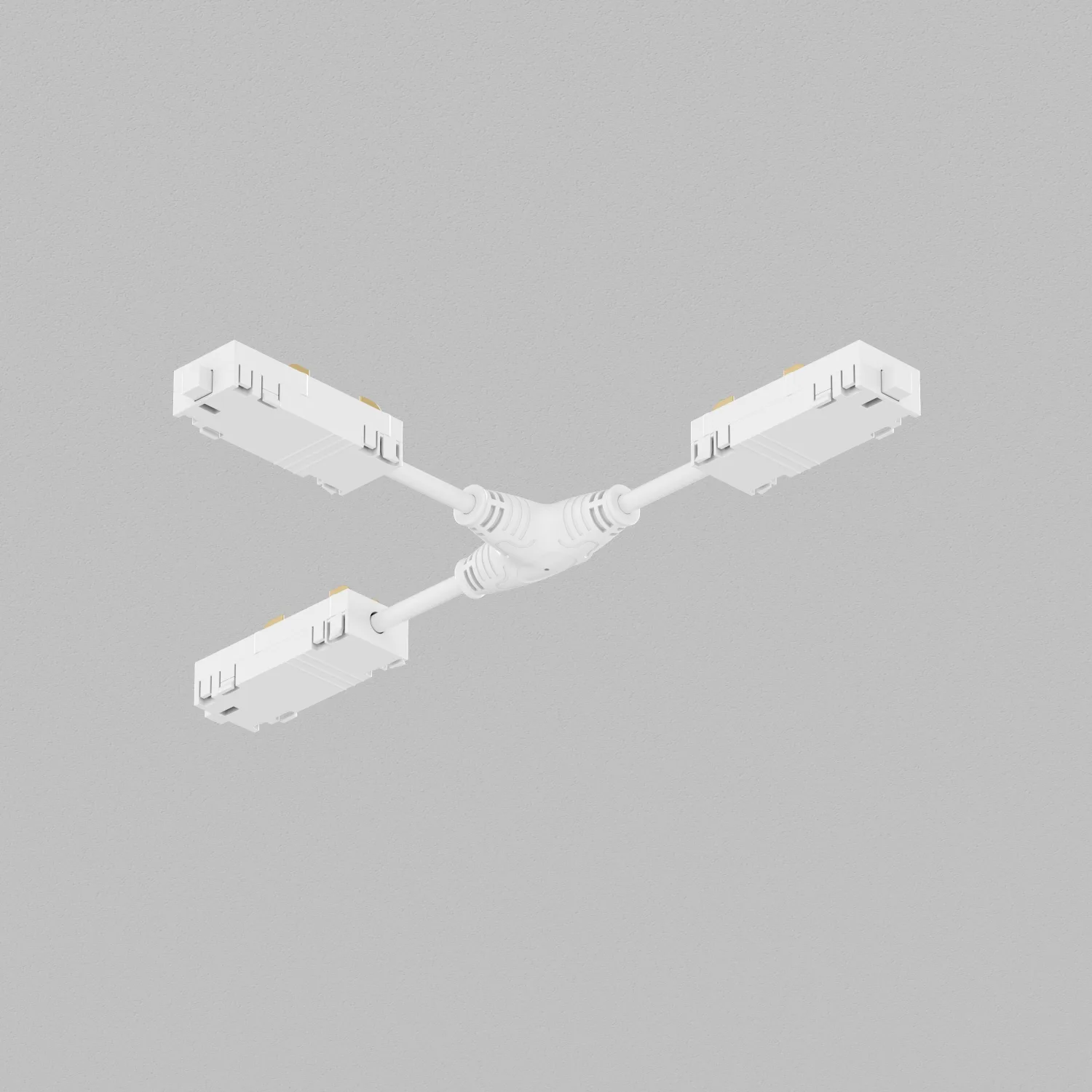 Denkirs TR2115-WH гибкий Т-коннектор трека SMART