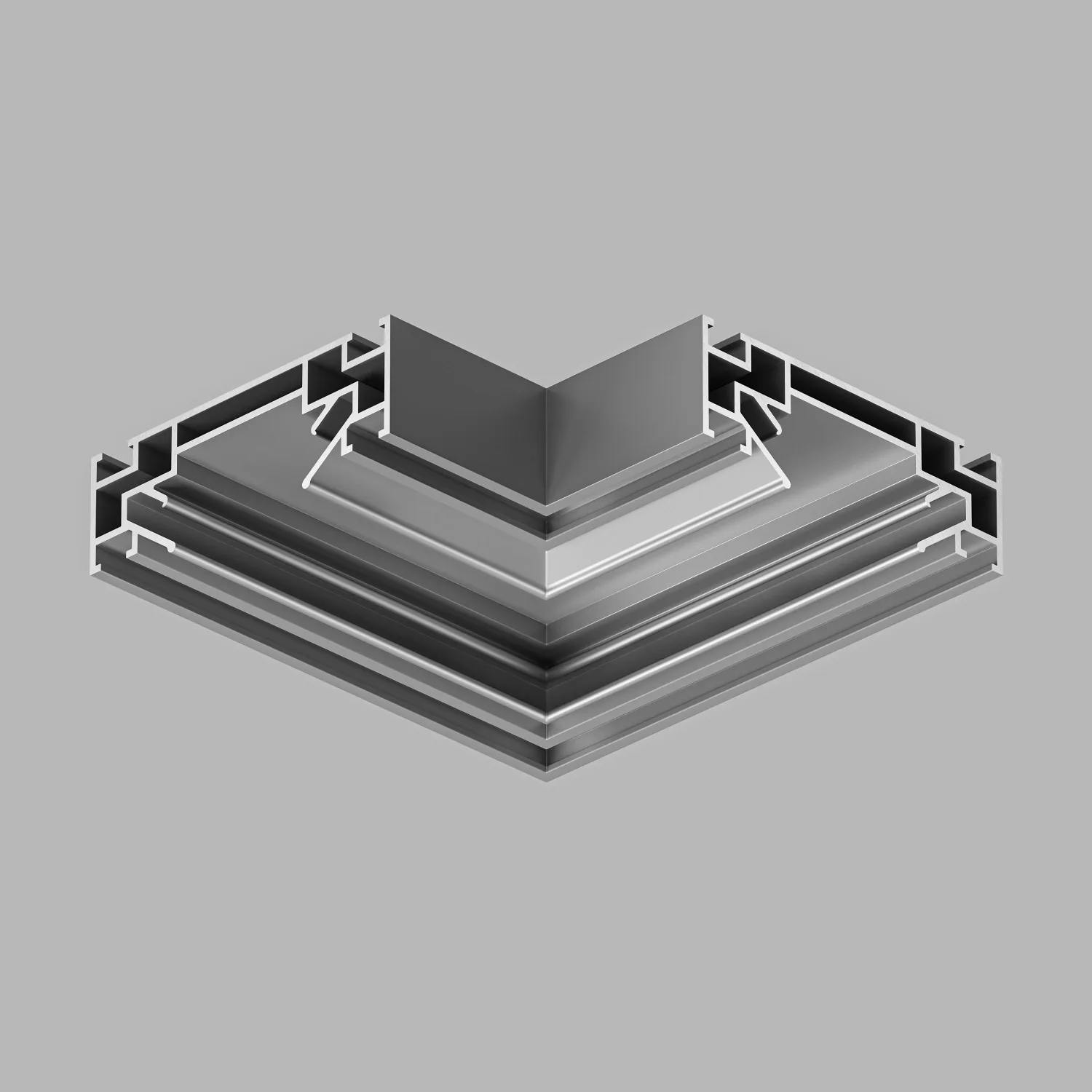 Denkirs TR3031-AL угол профиля для натяжного потолка (ДЕНКИРС) Denkirs TR3031-AL угол профиля для натяжного потолка (ДЕНКИРС)